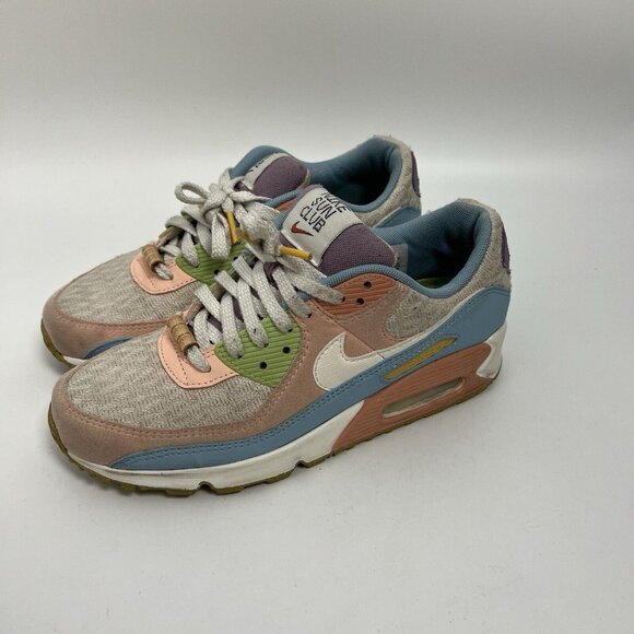 Nike Air Max 90 SE Sun Club Pastel Multicolor DJ9997-100 Women’s Size 9 US - Picture 9 of 10